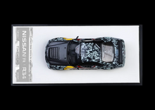 Load image into Gallery viewer, TM 1:64 JDM Skyline GTR R34 Z-Tune Figure Apple Model Diecast Metal Car New Collection
