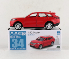 Load image into Gallery viewer, CCA 1:42 Red RANGE ROVER Velar SUV Sports Model Toy Diecast Metal Car BN
