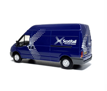 Load image into Gallery viewer, 1:76 Blue Railway Transit Delivery Van LWB Model Diecast Metal Car New Collection

