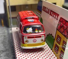 Load image into Gallery viewer, Tarmac 1:64 Red VW T2 Type II Van School Bus Model Diecast Metal Car New
