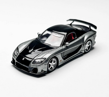 Load image into Gallery viewer, Minigt 1:64 Gray RX7 Veilside Fortune 7 Sports Model Diecast Metal Car New Collection
