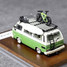 Load image into Gallery viewer, Mortal 1:64 White Green VW T3 Multi Van Camper Sport Model Diecast Metal Car
