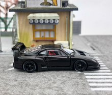 Load image into Gallery viewer, Inno 1:64 Black Carbon F40 LM LBWK Racing Sports Model Diecast Metal Car New
