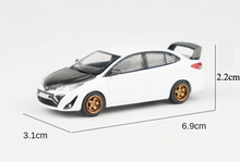Load image into Gallery viewer, Poprace 1:64 White JDM GR Vios Racing Sports Model Diecast Metal Car New Collection
