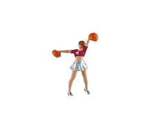 Load image into Gallery viewer, 1:64 Painted Figure Mini Model Miniature Resin Diorama Cheerleaders Girls Team B
