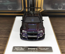 Load image into Gallery viewer, 404Error 1:64 JDM Skyline GTR R34 Racing Sports Model Diecast Resin Car New Collection
