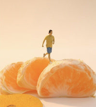 Load image into Gallery viewer, 1:64 Painted Figure Model Miniature Resin Diorama Toy Sand Running People Sports
