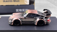 Load image into Gallery viewer, Star 1:64 Bronze RWB 964 GT Racing Sports Model Diecast Metal Car New Collection
