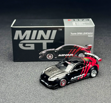 Load image into Gallery viewer, Minigt 1:64 Black GR86 Widebody Coupe Sports Model Diecast Metal Car New Collection

