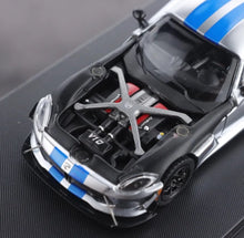 Load image into Gallery viewer, HM 1:64 Silver Blue Viper MK3 ACR Coupe Sports Model Diecast Metal Car New Collection
