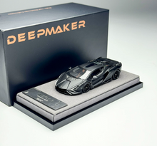 Load image into Gallery viewer, Deepmaker 1:64 Matte Black Sian FKP 37 Sports Model Diecast Resin Car New Collection
