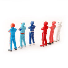Load image into Gallery viewer, 1:64 Painted Figure Mini Model Miniature Resin Diorama Racing Car Racer Driver
