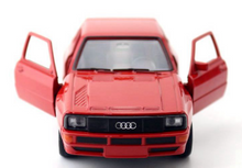 Load image into Gallery viewer, WELLY 1:36 Red Quattro Coupe Sports Racing Model Diecast Toy Metal Car BN
