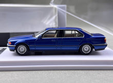 Load image into Gallery viewer, DCM 1:64 Blue 1998-01 E38 L7 728il Luxury Sedan Model Diecast Metal Car New Collection

