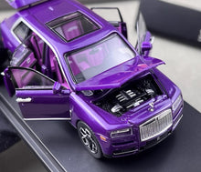 Load image into Gallery viewer, DCM 1:64 Purple Cullinan Luxury SUV Sports Model Diecast Metal Car New Collection
