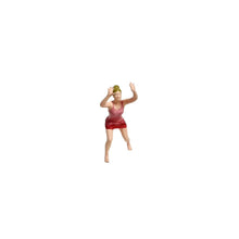 Load image into Gallery viewer, 1:64 Painted Figure Mini Model Miniature Resin Diorama Sand Volley Ball Player

