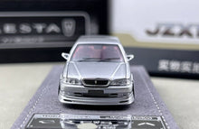 Load image into Gallery viewer, Mortal 1:64 Silver JDM CRESTA JZX100 Sedan Sports Model Diecast Metal Car New Collection
