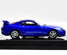 Load image into Gallery viewer, LCD 1:64 Blue Supra A80 Coupe Sports Model Diecast Metal Car New Collection
