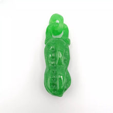 Load image into Gallery viewer, Nature Jade Peanut Pendant Necklace Gift Jewelry charm Blessing Lucky Fortune g
