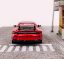 Load image into Gallery viewer, MINIGT 1:64 Red 911 992 GT3 Racing Sports Model Diecast Metal Car New

