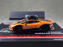 Load image into Gallery viewer, HH 1:64 Orange Huracan Sterrato #63 Racing Sports Model Diecast Metal Car BN
