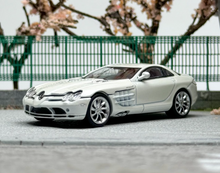 Load image into Gallery viewer, SW 1:64 White SLR McLaren Coupe Racing Sports Model Diecast Metal Car New Collection
