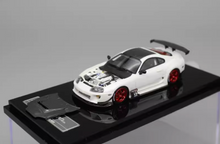 Load image into Gallery viewer, YM 1:64 JDM White Supra A80 JAZ80 Racing Sports Model Diecast Resin Car New Collection
