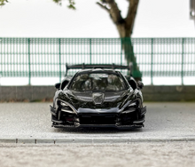 Load image into Gallery viewer, CM 1:64 Black Senna GTR Racing Sports Model Diecast Metal Car New Collection
