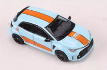 Load image into Gallery viewer, GCD 1:64 JDM Gulf GR Corolla Hatchback Sports Model Metal Diecast Car New Collection
