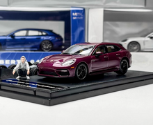 Load image into Gallery viewer, Liberty 1:64 Purple Panamera Turbo S Figure Sport Model Diecast Metal Car New Collection

