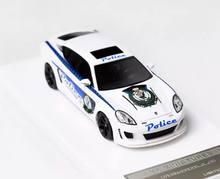 Load image into Gallery viewer, MK 1:64 White Police Gemballa Coupe Sports Model Diecast Resin Car New Collection
