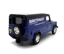 Load image into Gallery viewer, 1:76 Blue Defender Britpart ORV Classic Sports Model Diecast Metal Car New Collection
