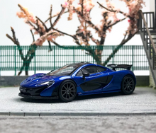 Load image into Gallery viewer, LCD 1:64 Blue P1 Super Racing Sports Coupe Model Diecast Metal Car New Collection
