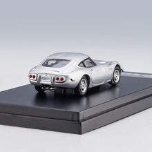 Load image into Gallery viewer, LCD 1:64 Silver Toyota 2000GT Racing Sports Classic Model Toy Diecast Metal Car BN

