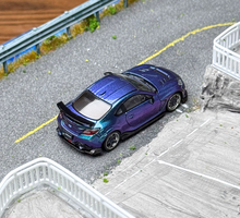 Load image into Gallery viewer, CM 1:64 Purple BRZ Varis Couple Sports Model Diecast Metal Car New Collection
