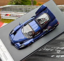 Load image into Gallery viewer, King 1:64 Blue ENZO Racing Sports Open Model Diecast Metal Car New Collection
