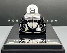 Load image into Gallery viewer, INSPIRE 1:64 Black VW RWB Beetle Convertible Sport Model Diecast Metal Car New Collection

