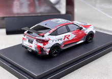 Load image into Gallery viewer, MH 1:64 JDM TCR Civic Type R FL5 Sports Model Diecast Metal Car New Collection
