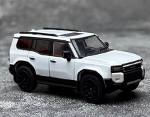 Load image into Gallery viewer, GCD 1:64 White Land Cruiser LC250 ORV SUV Sports Model Diecast Metal Car New Collection
