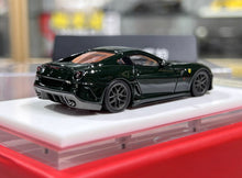 Load image into Gallery viewer, DMH 1:64 Dark Green 599 GTO Racing Sports Model Diecast Resin Car New Collection

