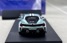 Load image into Gallery viewer, SH 1:64 Light Green 488 Pista Novitec Sports Model Diecast Metal Car New Collection
