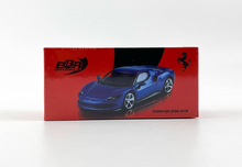 Load image into Gallery viewer, BBR 1:64 Blue 296 GTB Hard Top Racing Sports Model Diecast Metal Car New Collection
