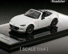 Load image into Gallery viewer, GCD 1:64 White MX-5 Roadster Convertible Sports Model Diecast Metal Car New Collection
