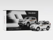 Load image into Gallery viewer, Masdi 1:64 White LC150 Land Cruiser Prado Sports Model Diecast Metal Car New Collection
