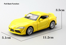Load image into Gallery viewer, CCA 1:38 JDM TOYOTA Supra Racing Sports Hatchback Model Toy Diecast Metal Car BN
