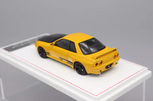 Load image into Gallery viewer, FH 1:64 Yellow JDM Skyline GTR R32 S-Tune Sports Model Diecast Metal Car New Collection
