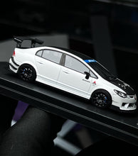 Load image into Gallery viewer, MT 1:64 White JDM Civic Type R FD2 Spoon Sports Model Diecast Metal Car BN
