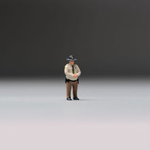 Load image into Gallery viewer, 1:64 Painted Unpainted Figure Model Miniature Resin Diorama Fat Sheriff Man Sand New
