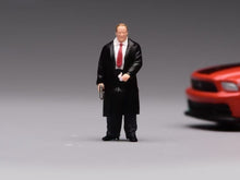 Load image into Gallery viewer, 1:64 Painted Figure Model Miniature Resin Diorama Suit Man Stand Black Old Man
