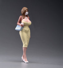 Load image into Gallery viewer, 1:24 Painted Figure Model Miniature Resin Diorama Young Woman Lady Sexy Beauty A
